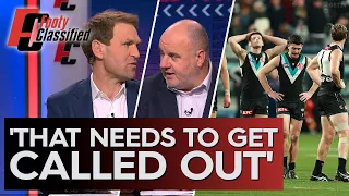 Hutchy confronts Kane over his Port Adelaide 'blind spot' - Footy Classified | Footy on Nine