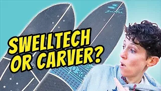 Overview on SwellTech and Carver Surfskates - Which Surfskate Should You Choose