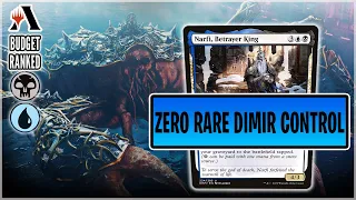 ZERO RARE DIMIR CONTROL | Budget MTG Arena | Ranked | Kamigawa Neon Dynasty Standard