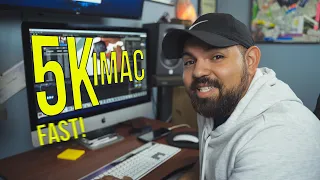 I GOT A NEW 2019 IMAC 5k! | BEST VIDEO AND PHOTO EDITING COMPUTER! | IMAC RAM UPGRADE 40GB!