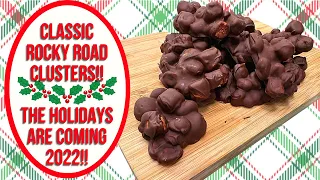 ROCKY ROAD CLUSTERS!!  SWEET HOLIDAY TREAT!!