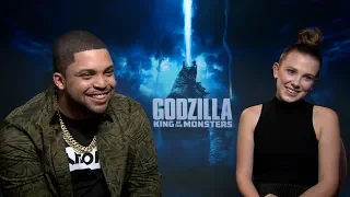 We talk to Godzilla: King of the Monsters stars Millie Bobby Brown and O'Shea Jackson Jr