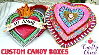 Heart Shaped Box DIY || Valentine's Craft