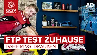 FTP TEST. Wie fit ist GCN? Vergleich Zwift vs. Draußen