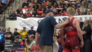 86 Semis - Bo Nickal (Nittany Lion WC) vs. Richard Perry (NYAC)