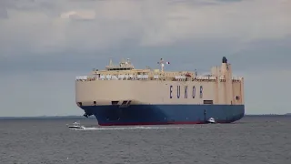 Vehicles Carrier Eukor Asian Emperor Arrives Baltimore, September 15, 2018