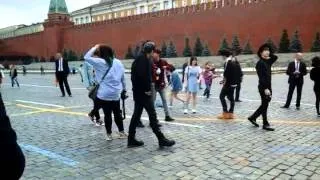 BTS in Moscow. Red Square. 15.06.14.