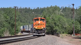 06-19/20/2021 Railfanning Flagstaff Feat. BNSF 5363 w/ Prime 990, FXE, Executive MAC Duo & More!