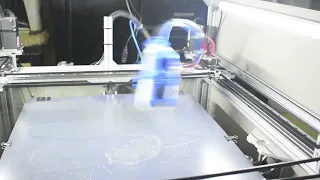 3D Printer 3000mm/s with Mitsubishi AC Servos