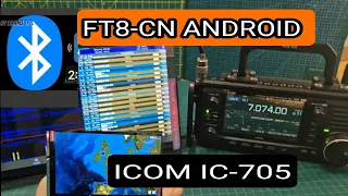 BLUETOOTH, FT8-CN ANDROID APK, ICOM 705