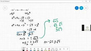 4/21 Algebra Zoom class