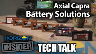 Horizon Insider Tech Talk: Axial Capra Battery Solutions!