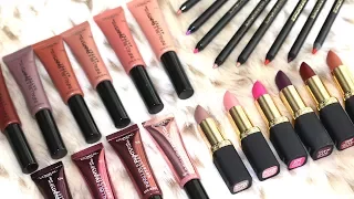 New Drugstore Lipsticks | Review & Try-On