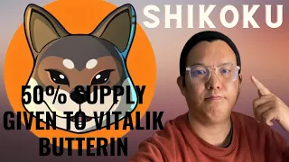 $SHIKOKU is a decentralized experiment, 50% SUPPLY GIVEN TO VITALIK