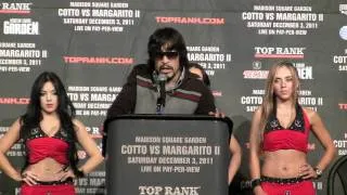 Cotto Margarito Press Conference II (Confrontation)