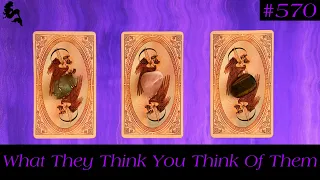 What THEY Think YOU Think Of Them 🤔💭💕 ~ Pick a Card Tarot Reading