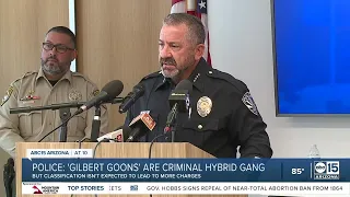 Gilbert Goons classified as 'criminal street gang,' but no additional charges submitted