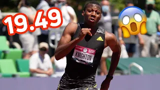 Erriyon Knighton 19.49 200m World U20 Record