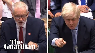 Caracas and chlorinated chicken: Boris Johnson's first PMQs clash with Jeremy Corbyn