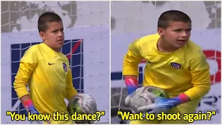 Look How This Boy Imitates Dibu Martinez Iconic Dance Celebration During the World Cup in Qatar‼