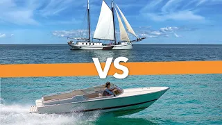 Powerboats vs Sailboats - 13 Reasons Why Sailboats Are Better