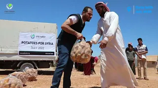 Potatoes Distribution In Syria ~ July 2022