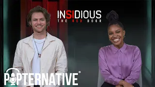 Ty Simpkins and Sinclair Daniel talk about Insidious: The Red Door