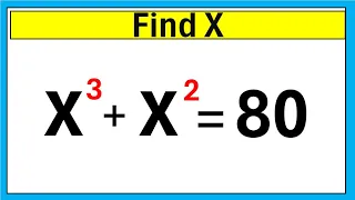 Nice Algebra Math Simplification |Find the Value of X|Math|Math Olympiad