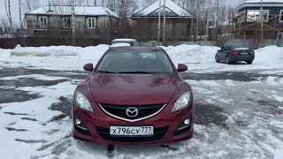 Mazda 6 GH 2011-2012 год, 205000 км. Замер толщины ЛКП.