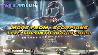 More From ‘Scorpions’ Live In Concert, Toronto, Aug 21 2022 : Vinyl Community