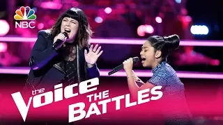 The Voice 2017 Battle - Anatalia Villaranda vs. Missy Robertson: "Tightrope"