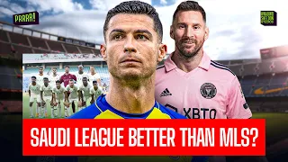 Ronaldo Says The Saudi Pro League Is Better Than MLS..