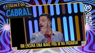 Rodrigo Marques ensina MAKE pra ir à padaria | A Culpa É Do Cabral no Comedy Central