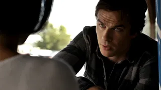 TVD 6x3 - Bonnie asks Damon what's the first thing he's gonna tell Elena when they get out | HD