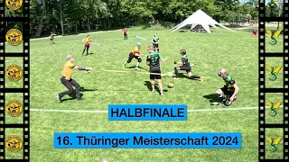 HALBFINALE Munich Monks gegen Jugger Basilisken Basel | 16. Thüringer Meisterschaft 2024 [Jugger]