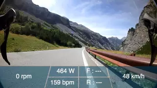 Stelvio downhill to Bormio