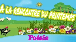 Poésie🌷🌼A la rencontre du printemps de Maurice Carême🌷🌼