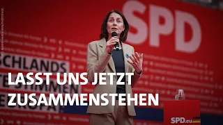 Katarina Barley: Wir stehen als Demokrat*innen zusammen.