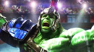 Hulk - Gladiator vs Thor [ Thor: Ragnarok Movie Clip + Russian Featuretes ]