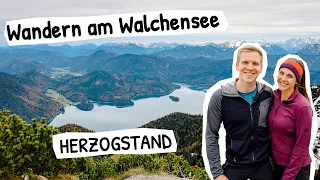 Wandern am WALCHENSEE: Auf den HERZOGSTAND mit traumhafter Aussicht