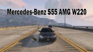 Тест драйв Mercedes-Benz S55 AMG W220 в ГТА 5 | GTA 5 mods