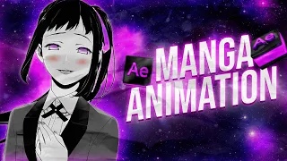 How to Animate Manga on After Effects | Complete Tutorial