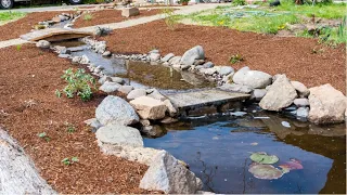 How to Build a Creek Water Feature