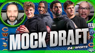 2024 NFL Mock Draft: Where the TOP QBs will land ✈️ 🏈  | Caleb Williams, JJ McCarthy, Jayden Daniels