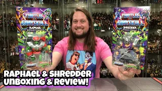 Raphael & Shredder Turtles of Grayskull Unboxing & Review!
