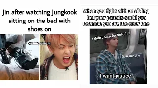 BTS funny & relatable memes🤣🤣 -58 ||BTS Memes Adda||