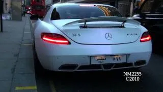 Mercedes SLS AMG Redline Revs and Accelerations!!