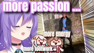 Moona,Risu,Iofi ngakak gara² meme more passion more energy wkwk 🤣 【holo id clip】