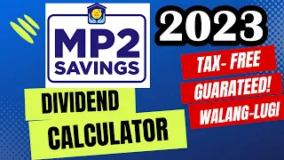 How to Calculate Your Pag-IBIG MP2 Dividends 🎉