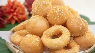 Vietnamese Donuts (Banh Cam Banh Vong / Banh Cong)
